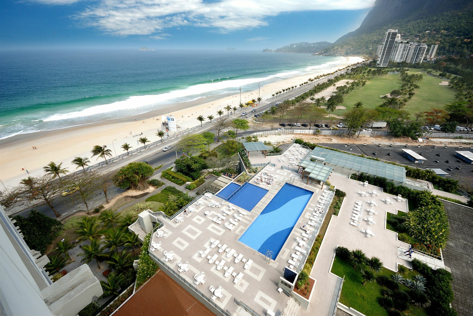 Hotel Pullman Rio De Janeiro Sao Conrado Einrichtungen foto The hotel's pool